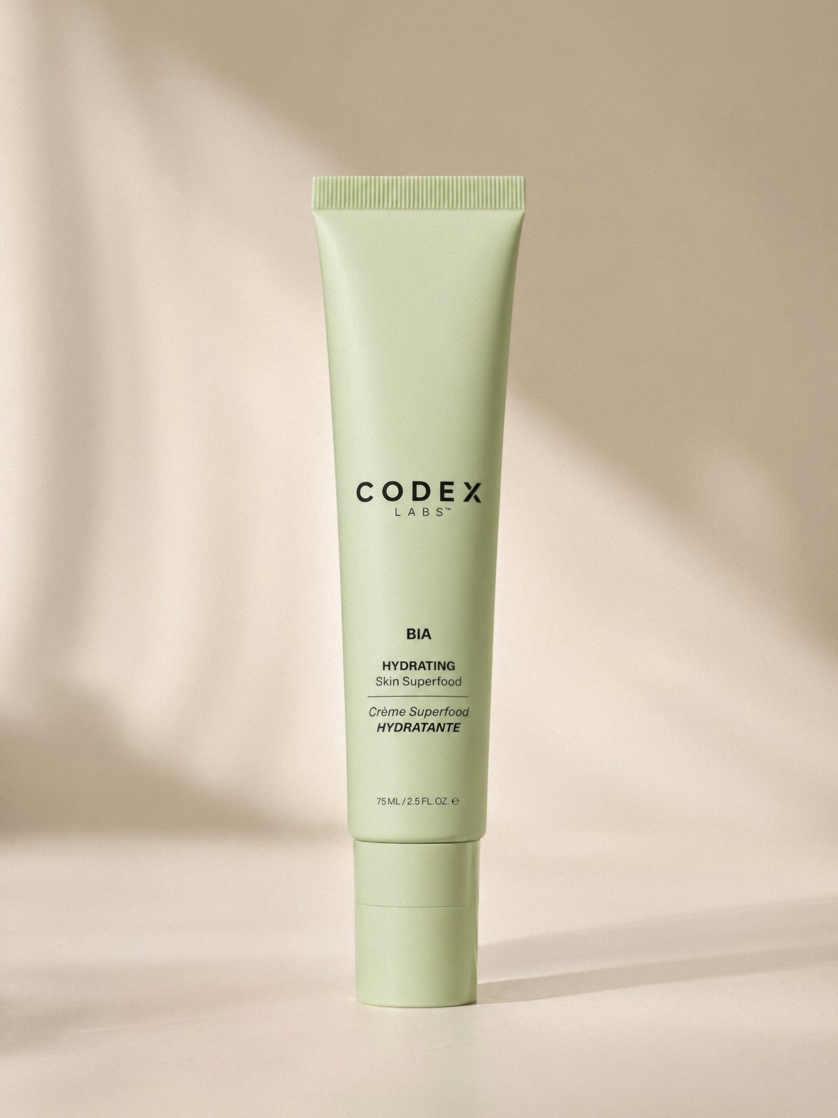 Codex Labs BIA Hydrating Cream — hero product packshot, Signal Study 04