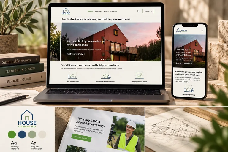 House Planning Help website redesign